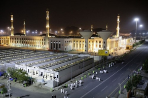 Masjid Namirah merupakan titik lokasi Rasulullah SAW saat khutbah wada'