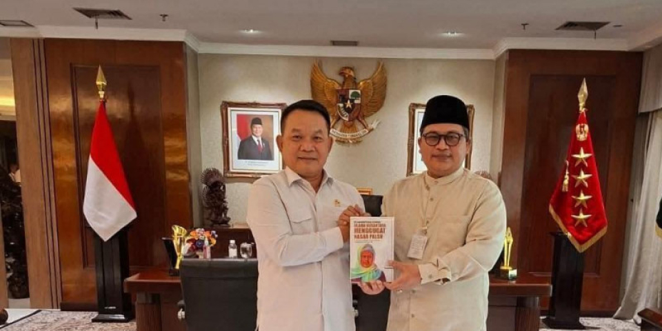 KH. Imaduddin Utsman Al Bantani bertemu KSP Dudung Abdurrachman 