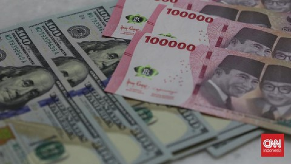 Rupiah Lunglai ke Rp17.843 per Dolar AS Senin Sore