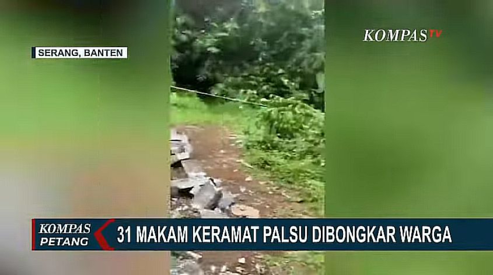31 Makam Keramat Palsu Dibongkar, Polisi Ungkap Motif di Baliknya