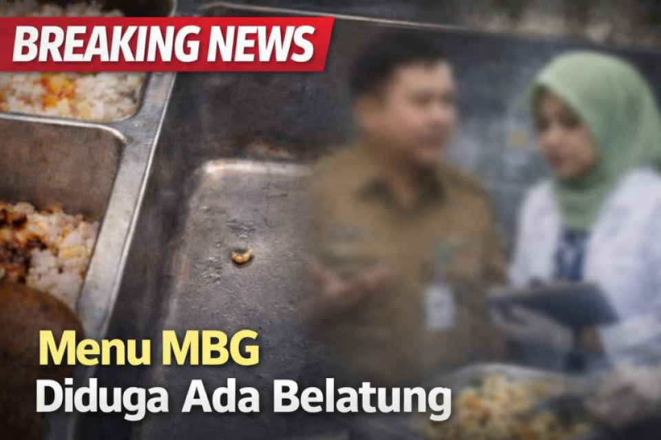 Ramai Dugaan Belatung di Menu MBG, Puskesmas Cibitung Ungkap Fakta