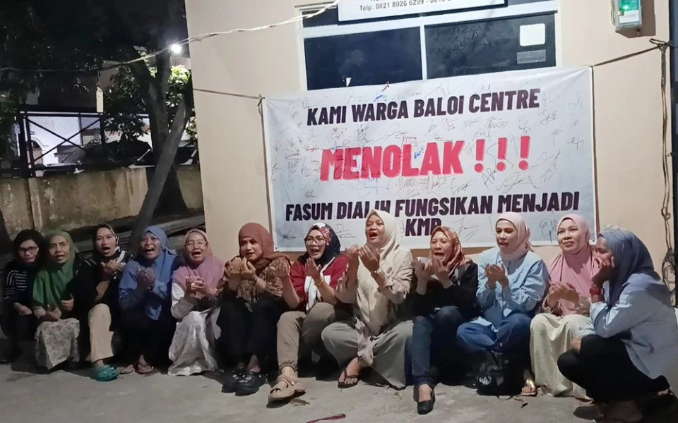 Warga Tolak Pembangunan Koperasi Merah Putih di Fasum Baloi Centre, Sekcam Enggan Komentar