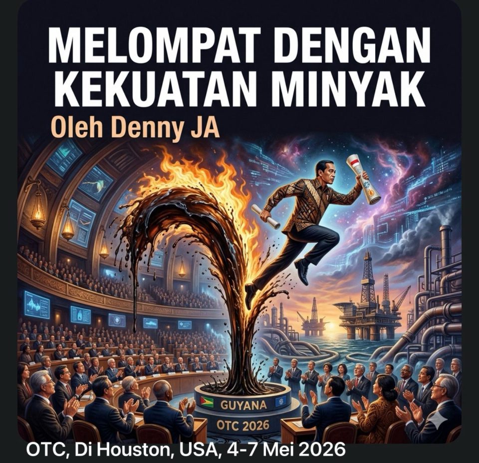 Melompat Dengan  Kekuatan Minyak 