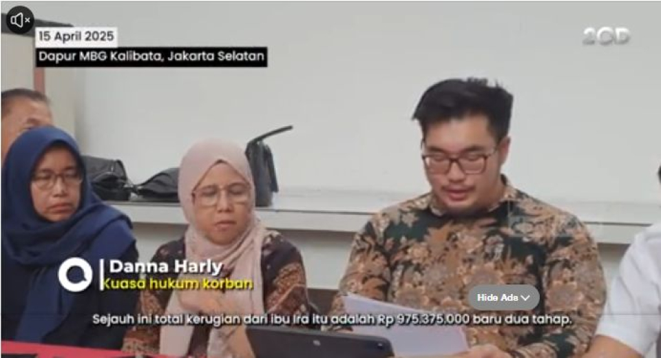 Tak Dibayar Hampir Rp 1 M, Mitra Dapur MBG di Kalibata Polisikan Yayasan