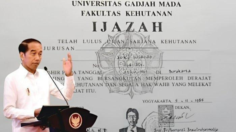Perang Info Ijazah Jokowi