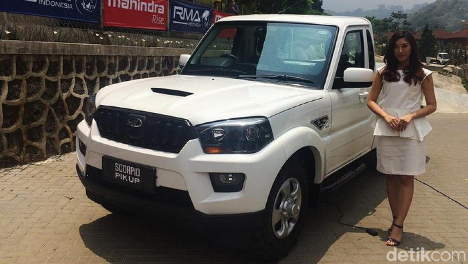  Scorpio pikap dari Mahindra. 