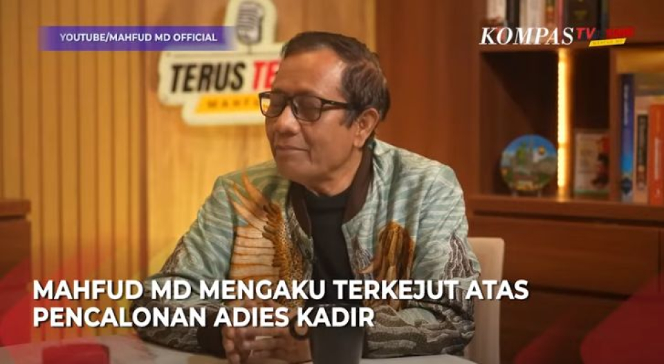 Mahfud MD Respons Penunjukan Adies Kadir Jadi Hakim MK