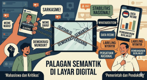 Perang Framing Semantik-Pragmatik di Layar Digital Politik  Negeri Ini