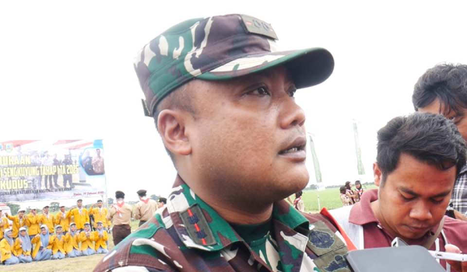 Komandan Distrik Militer (Dandim) 0722/Kudus, Letkol Inf Hermawan Setya Budi. 