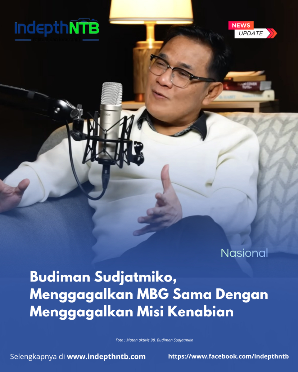 Budiman Sudjatmiko, Menggagalkan MBG, Sama Dengan Menggagalkan Misi Kenabian