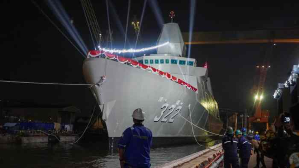 PT PAL Luncurkan KRI Balaputradewa 322 Berbobot 6.625 Ton, Bakal Jadi ‘Rajanya’ Kapal Kombatan TNI AL