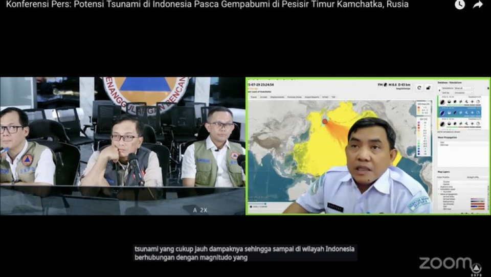 Direktur Gempabumi dan Tsunami BMKG Daryono 