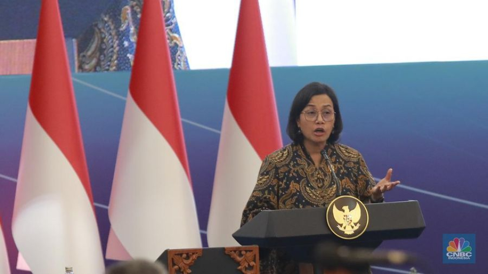 Sri Mulyani Umumkan APBN Defisit Rp104,2 T per Maret 2025