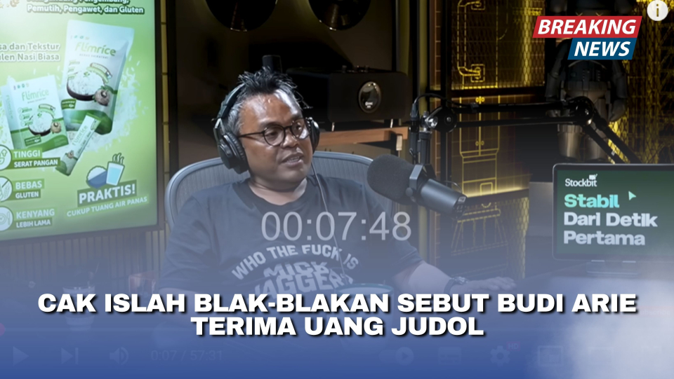 Cak Islah Blak-Blakan Sebut Budi Arie Terima Uang Judol