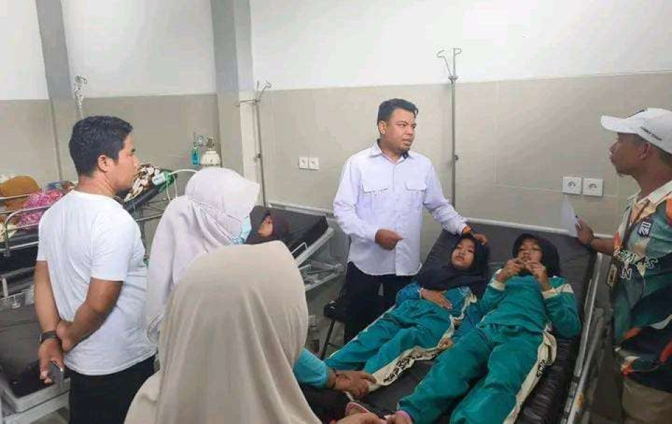 Puluhan Pelajar Kecamatan Kopang Diduga Keracunan MBG