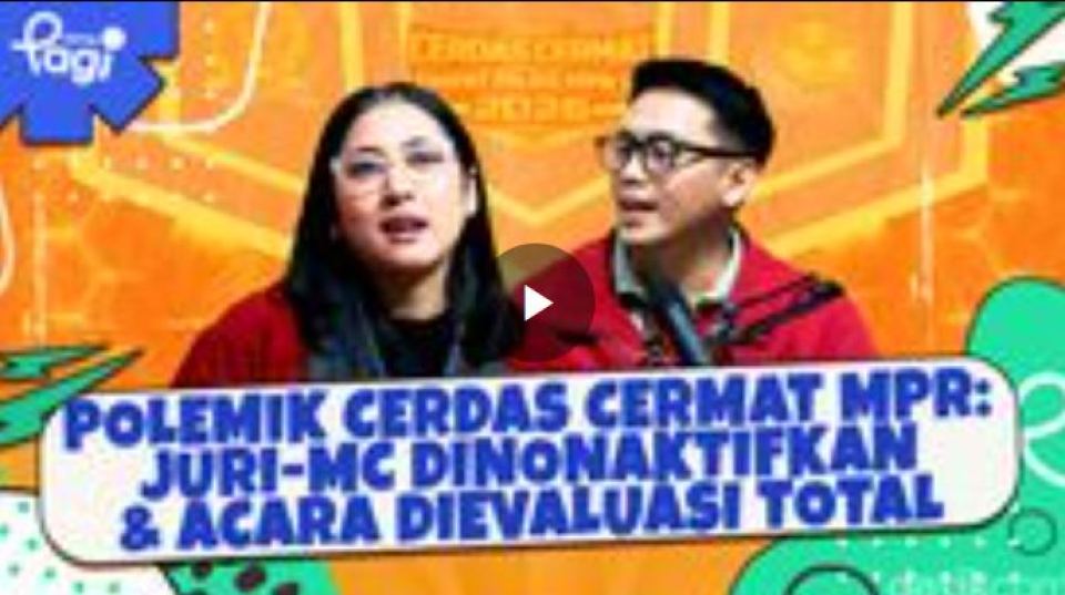 Polemik Cerdas Cermat MPR: Juri-MC Dinonaktifkan &amp; Acara Dievaluasi Total