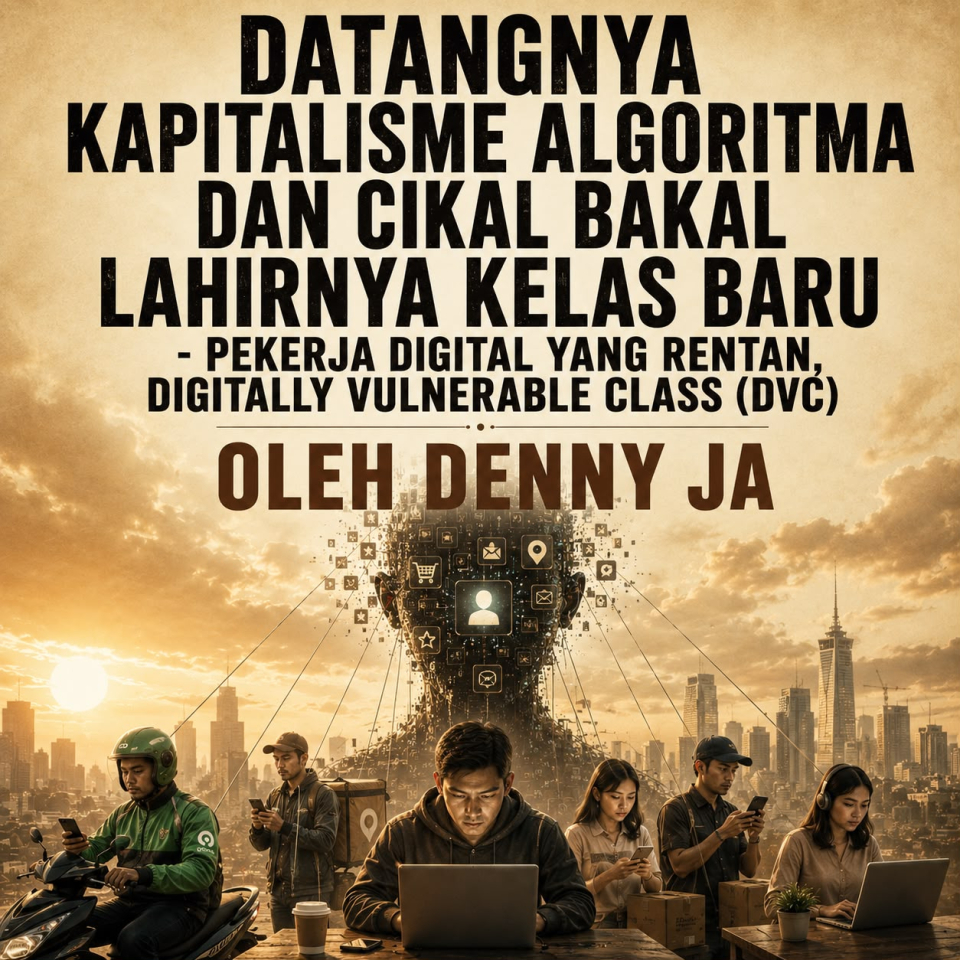 Datangnya Kapitalisme Algoritma Dan Cikal Bakal Lahirnya Kelas Baru - Pekerja Digital yang Rentan, Digitally Vulnerable Class (DVC)