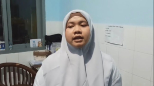 Korwil Badan Gizi Nasional (BGN) Trenggalek, Shiella Ammanda Yanu Fadilla (Foto: Adhar Muttaqin/detikJatim)