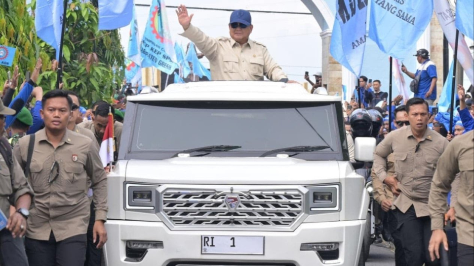 Prabowo Minta Desain Mobil Khusus buat Presiden: Yang Pakai Kaca dan Ada Kursinya