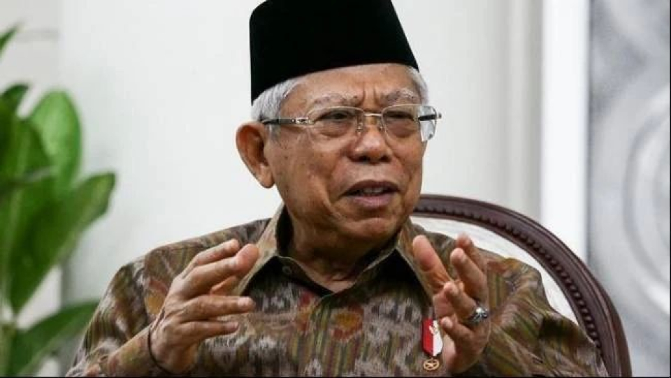 Ma ruf Amin: Tak Masalah Jika Warga Palestina Dievakuasi ke Indonesia