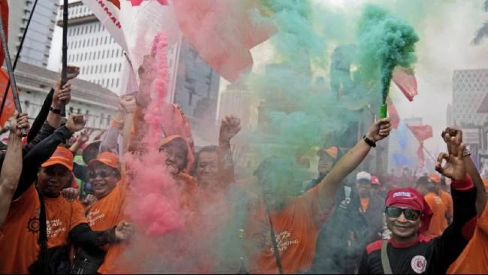 Media Asing Soroti Demo Buruh 28 Agustus, Sinyal Meningkatnya Ketidakpuasan ke Pemerintahan Prabowo?