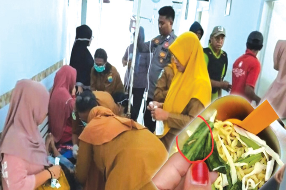 Miris! Ratusan Siswa SD dan TK di SBB Keracunan, Belatung Lagi di MBG