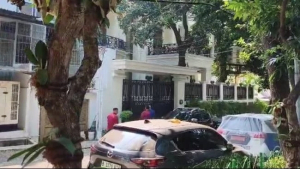 Suasana depan rumah Jampidsus Kejagung, Febrie Adriansyah, 9 Juli 2026, siang. (Sumber: Febrianto/Kompas.com)
